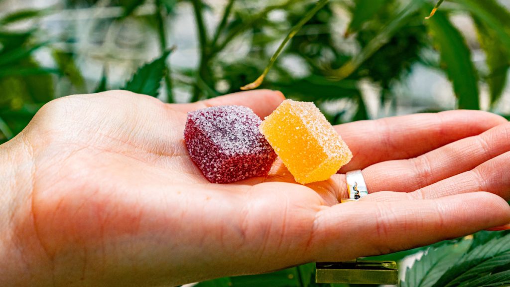Weed edibles for easing pain and promoting deep relaxation